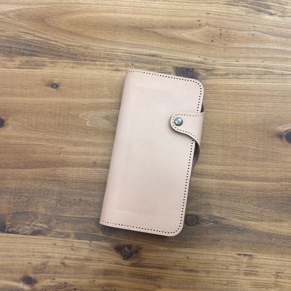 【訳あり品19】iPhone15 Pro Max用ケース 栃木レザー NATURAL nc3938