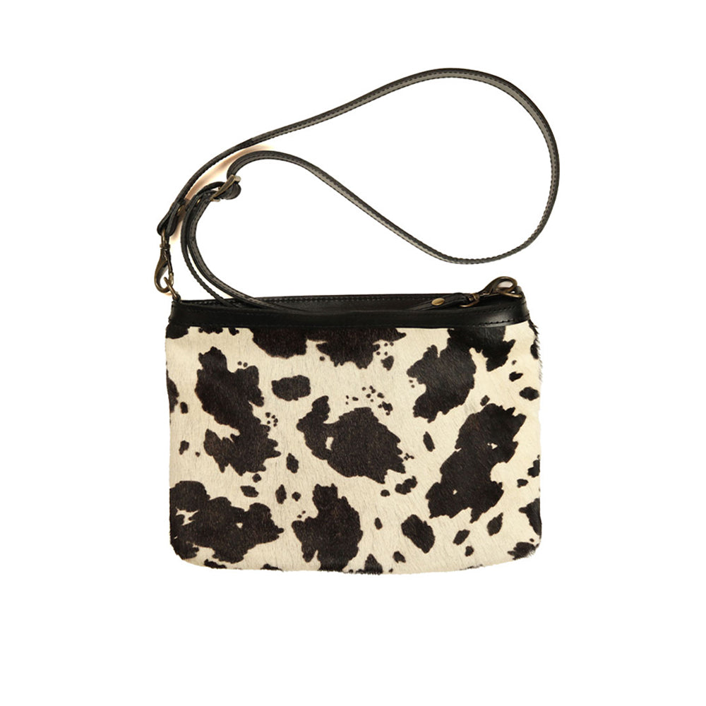 【中サイズ】レザーファー(牛柄)サコッシュ NC3420FC|Native Creation(ネイティブクリエーション)公式オンラインショップ