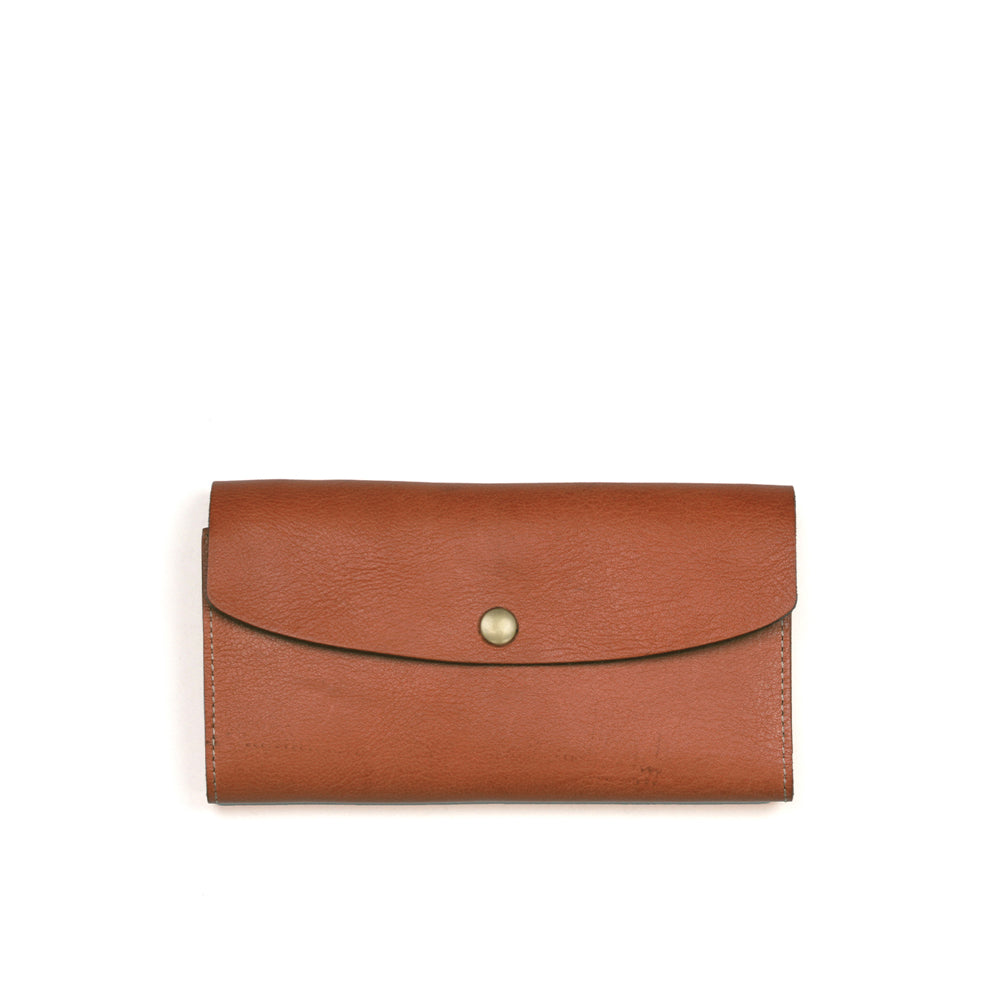 三つ折りロングウォレット】 栃木レザー ソフトシュリンク NC3738