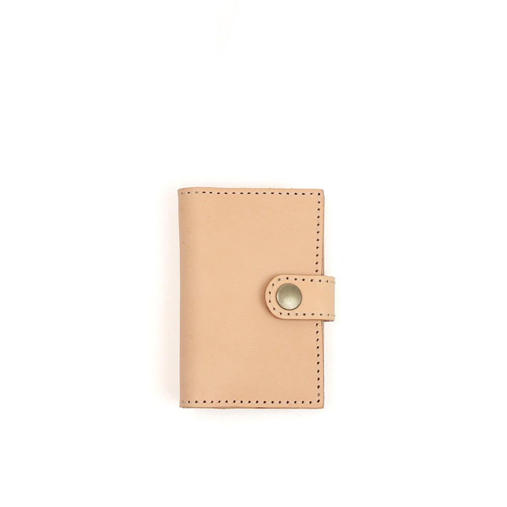 栃木レザー ナチュラル 二つ折り 4連キーケース NC3760-NTR