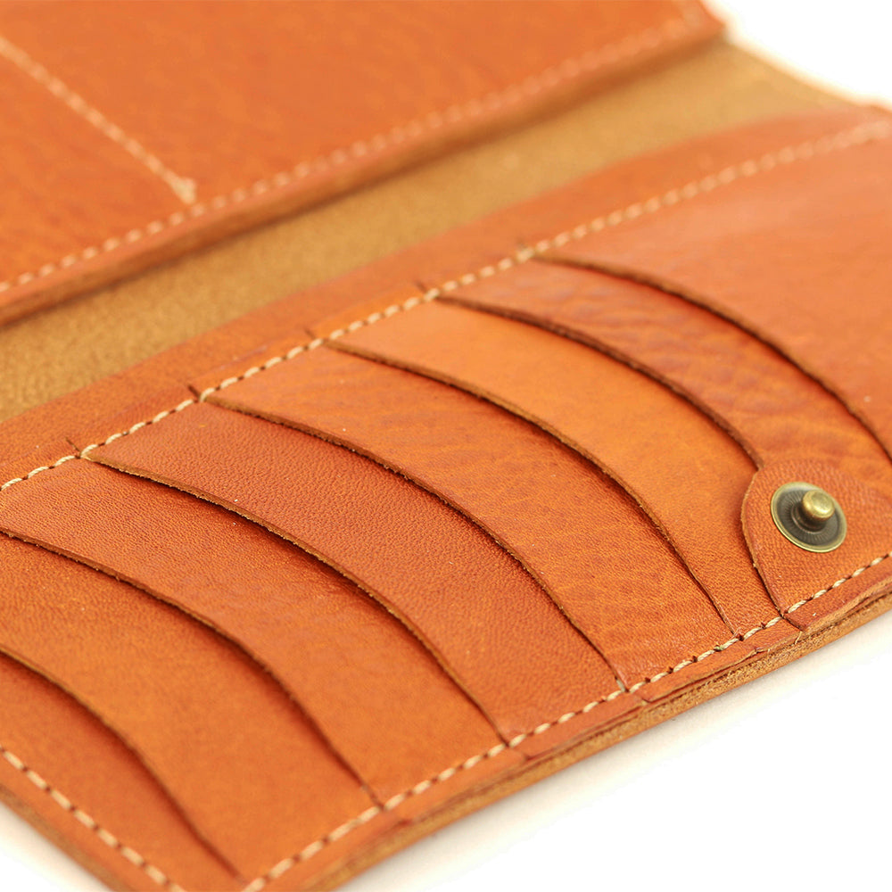 【大容量三つ折りロングウォレット】 栃木レザー ソフトシュリンク NC3738|Native Creation(ネイティブクリエーション)公式オンラインショップ