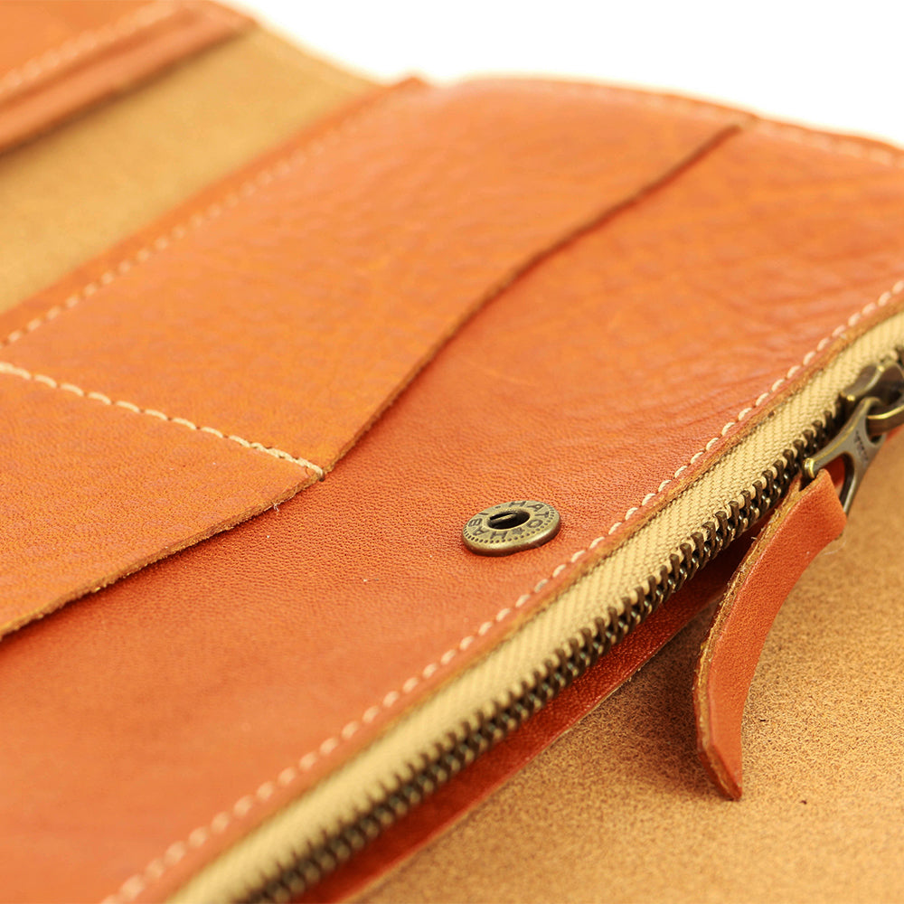 【大容量三つ折りロングウォレット】 栃木レザー ソフトシュリンク NC3738|Native Creation(ネイティブクリエーション)公式オンラインショップ