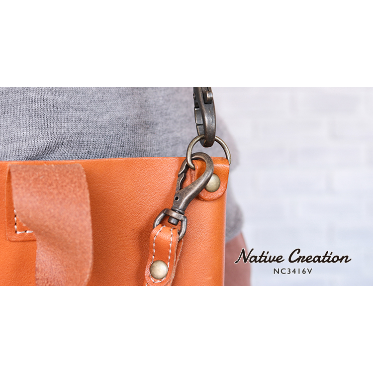 【レザーポーチ】栃木レザー NC3416V