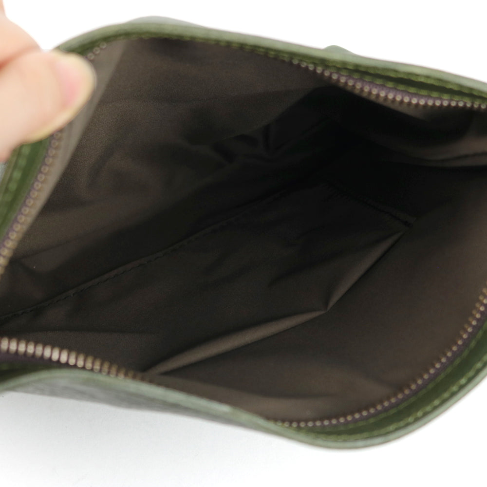 【深型-小サイズ】栃木レザー シンプルを極めたレザーサコッシュ NC3421v