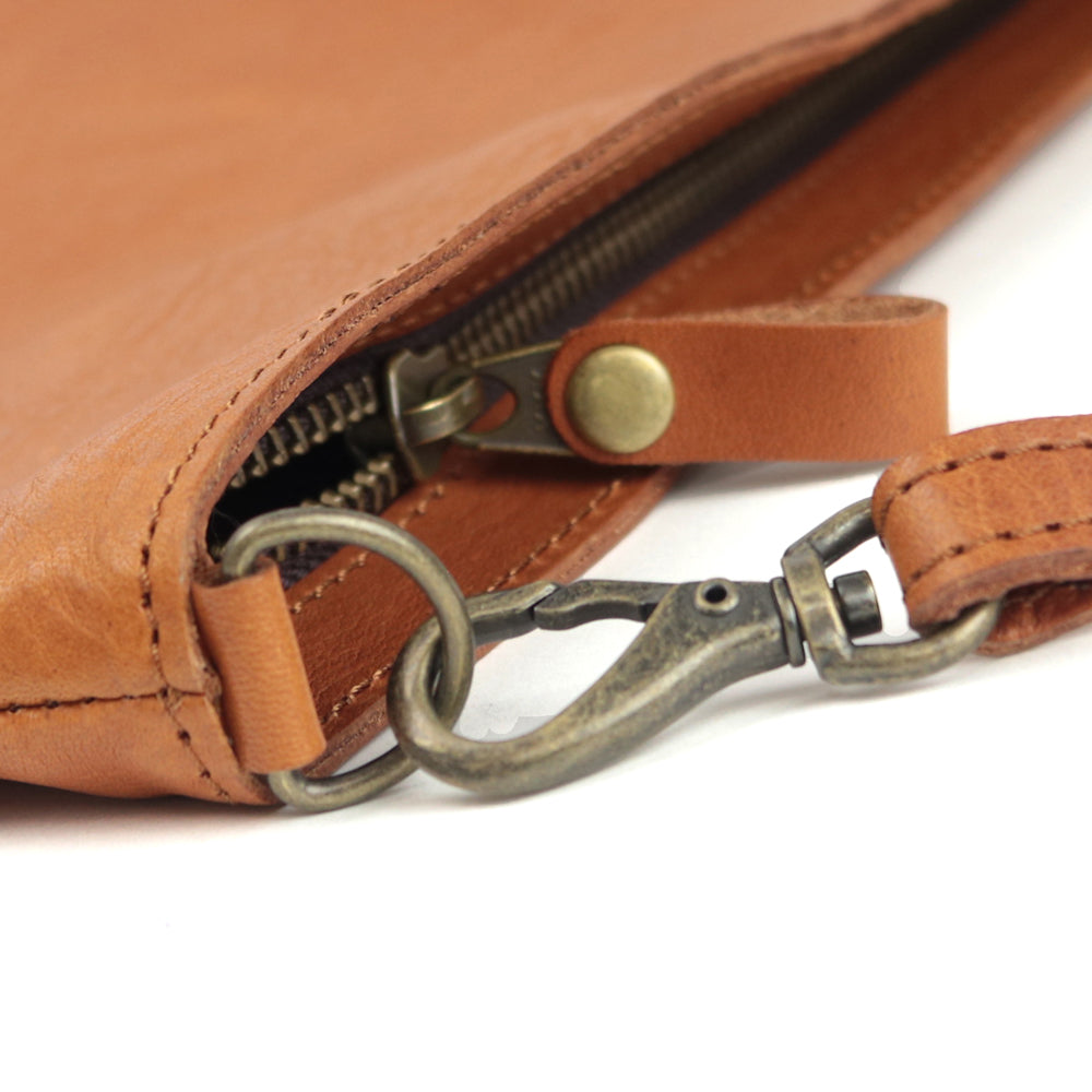 【深型-小サイズ】栃木レザー シンプルを極めたレザーサコッシュ NC3421v