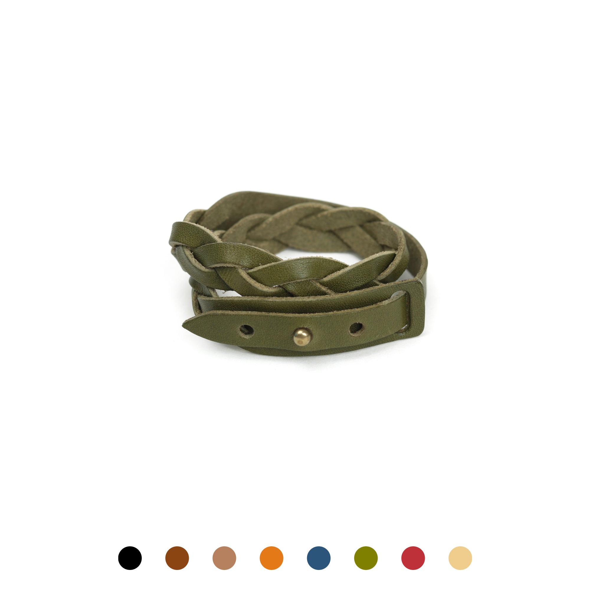 2重巻き手編みブレスレット NC3606