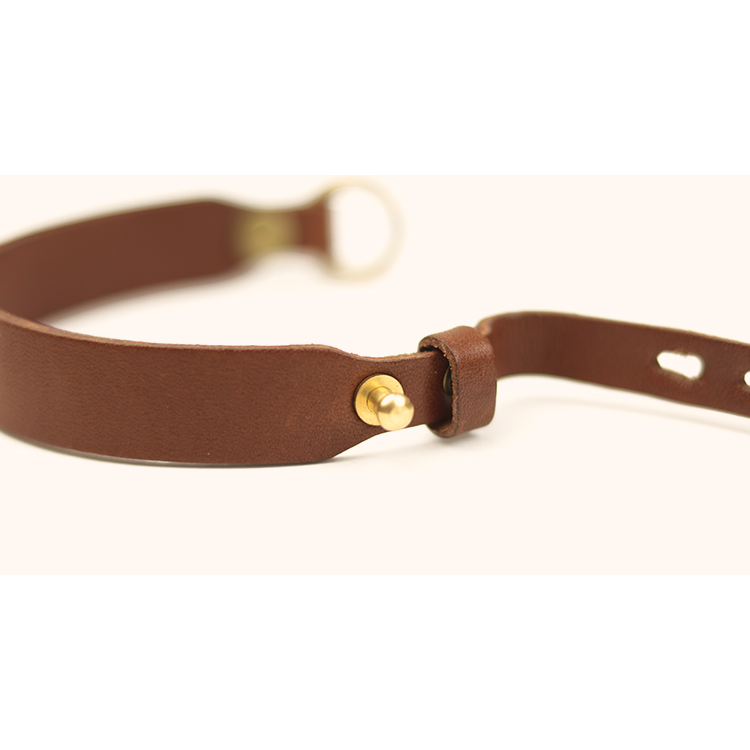 Two-step size adjustable leather bracelet NC3609