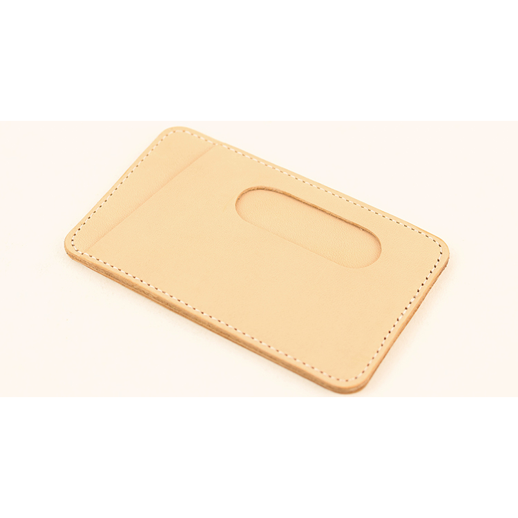 Natural leather pass case NC3703-NTR