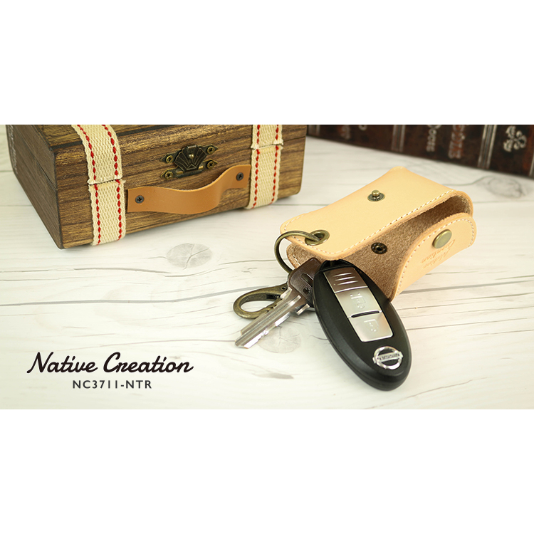 キーケース 栃木レザーナチュラル NC3711-NTR