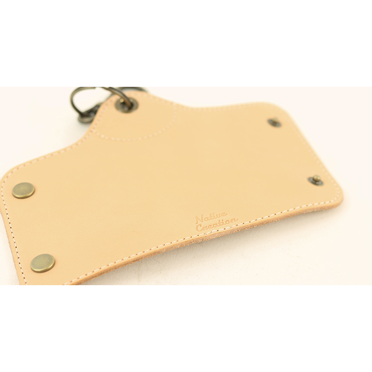 ナチュラルレザー キーケース NC3718-NTR