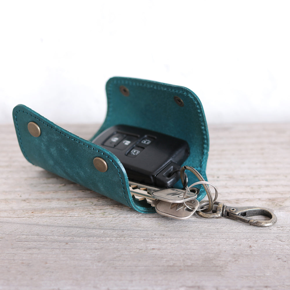 Italian leather key case NC3718W