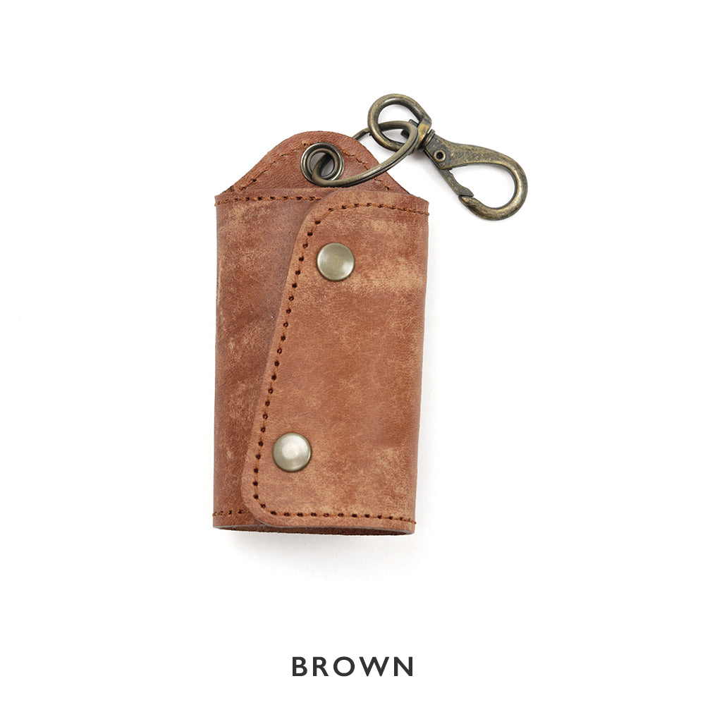 Italian leather key case NC3718W