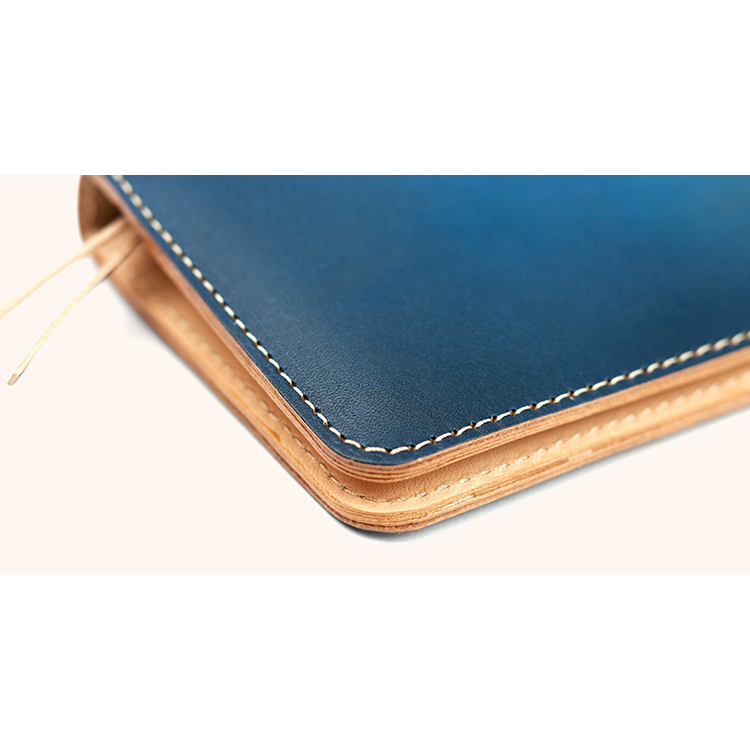 Antique dyed smart long wallet NC3730D