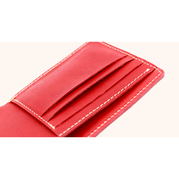 Antique dyed bi-fold wallet NC3731D
