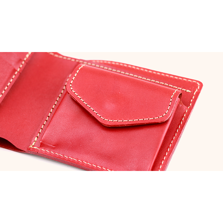 Antique dyed bi-fold wallet NC3731D