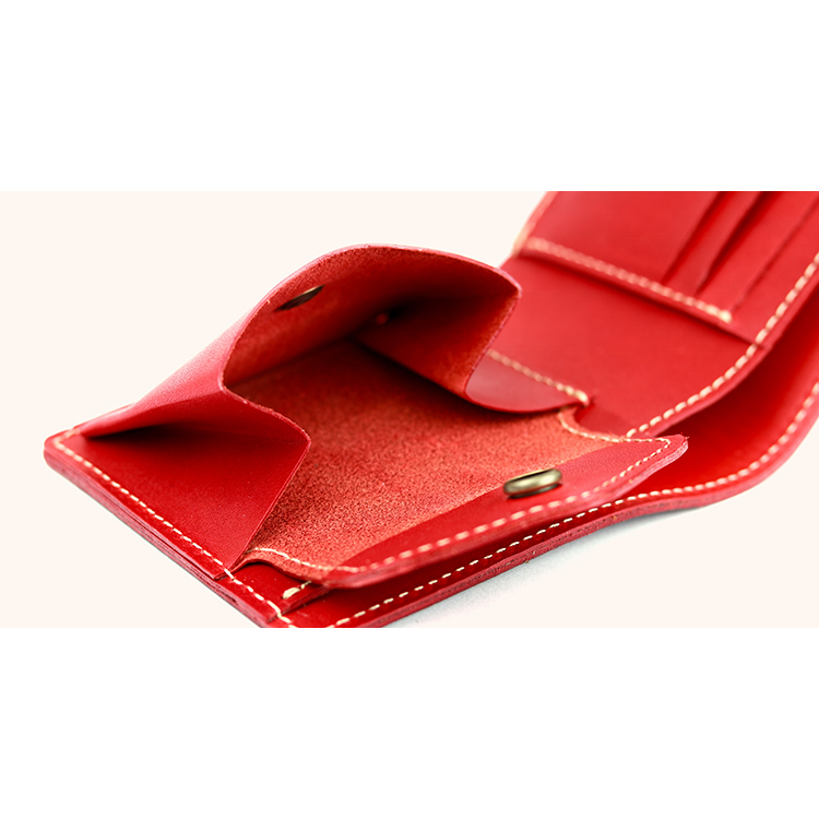 Antique dyed bi-fold wallet NC3731D