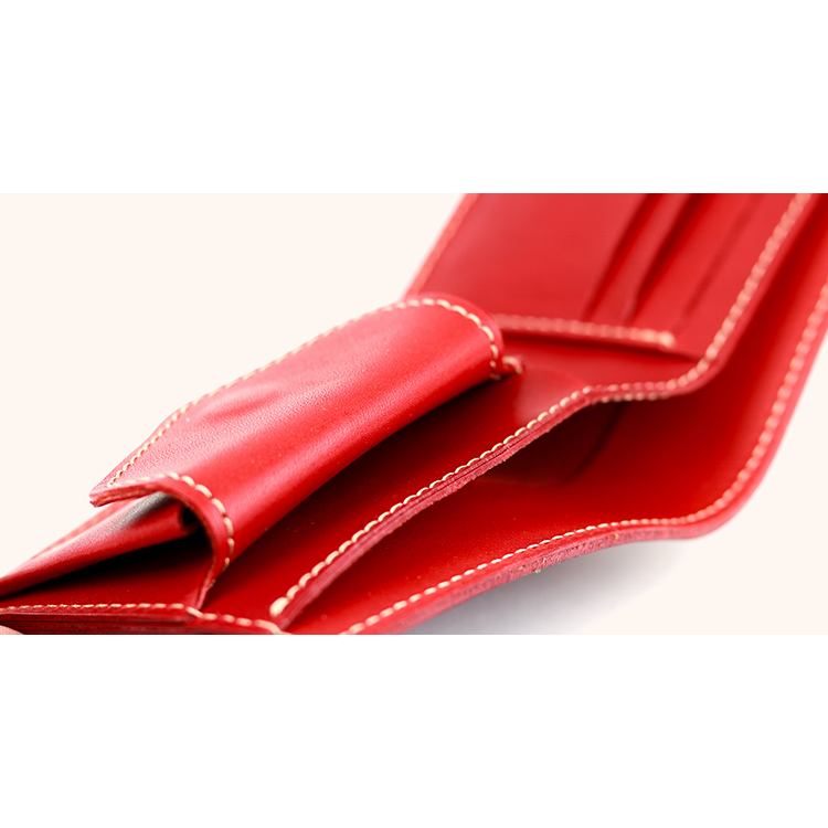 Antique dyed bi-fold wallet NC3731D