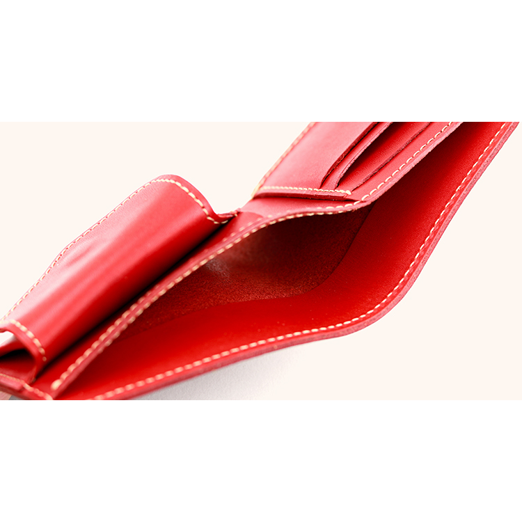 Antique dyed bi-fold wallet NC3731D