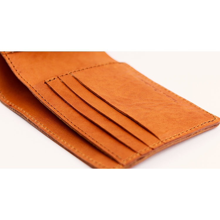 定番二つ折り財布 ソフトシュリンクオイルレザー NC3731M