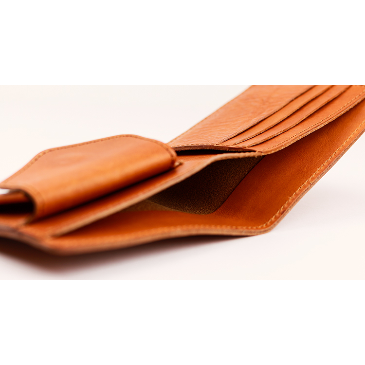 定番二つ折り財布 ソフトシュリンクオイルレザー NC3731M