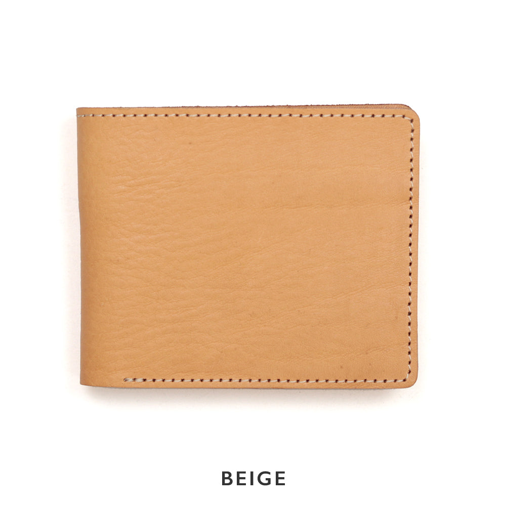 Soft Shrink Oil Leather Bi-fold Wallet NC3731M