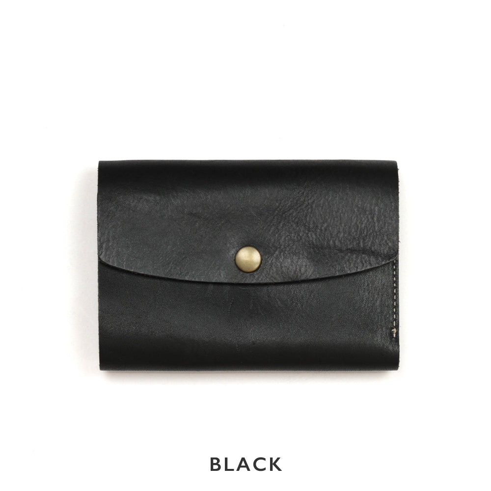 【三つ折りミドルウォレット】栃木レザーNC3736