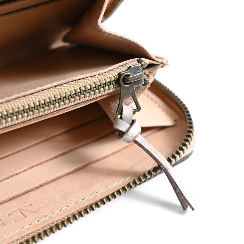 【ラウンドファスナーロングウォレット】イタリアンレザーALASKA(アラスカ)_NC3739A