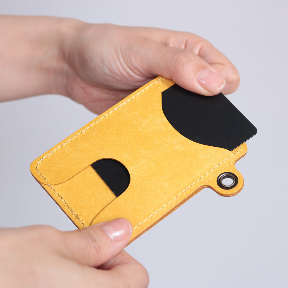 【両面式】イタリアンレザー カードケース NC3744W