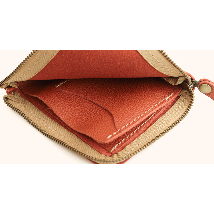 L字ファスナー薄型ミニ財布 姫路レザー NC3746S