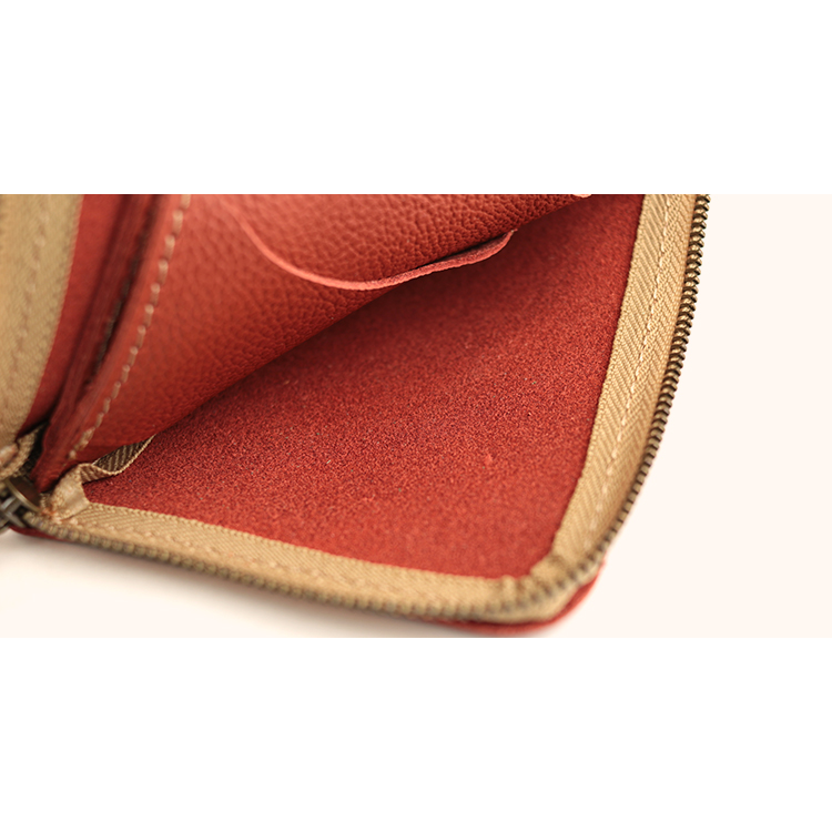 L字ファスナー薄型ミニ財布 姫路レザー NC3746S