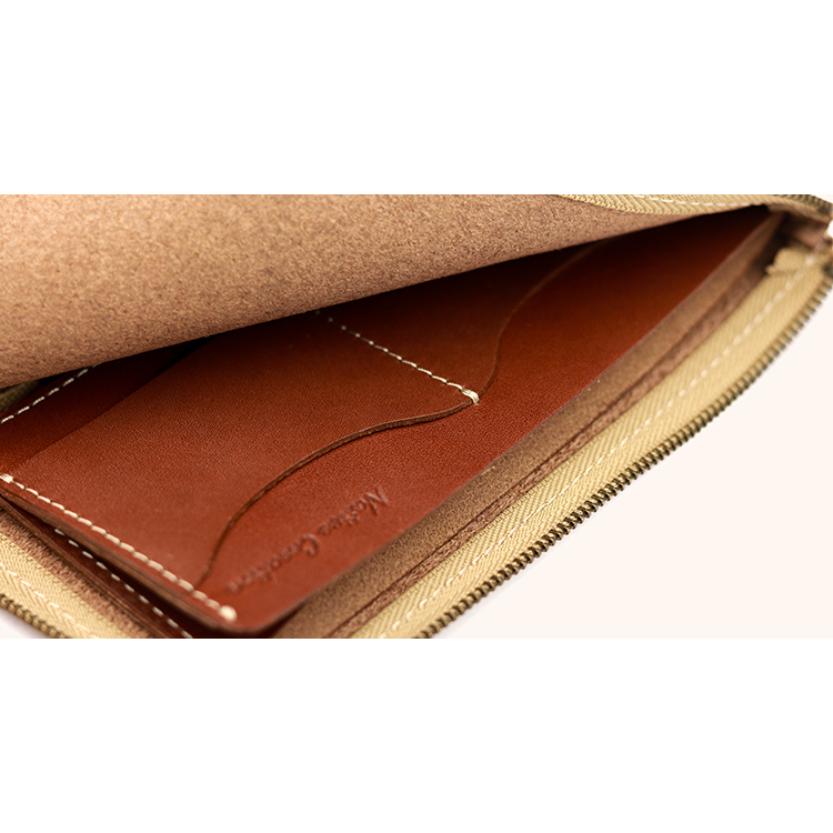 人気No.1財布。L字ファスナー薄型長財布 栃木レザーNC3749