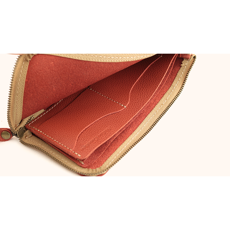 L字ファスナー薄型長財布 姫路レザー NC3749S