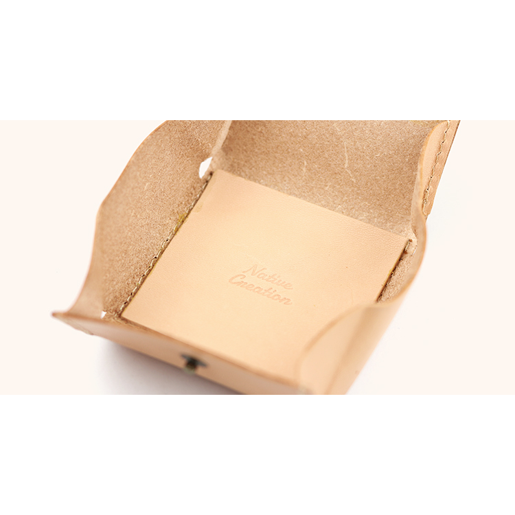 Natural leather coin case NC3750-NTR