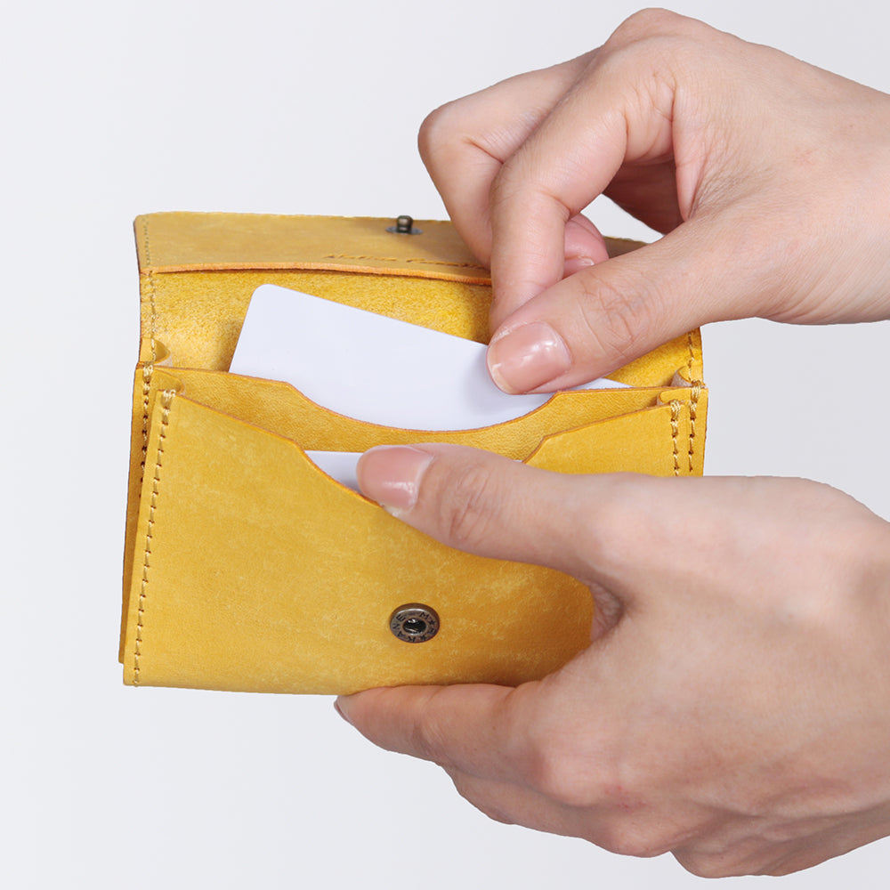 イタリアンレザー カードケース NC3769W