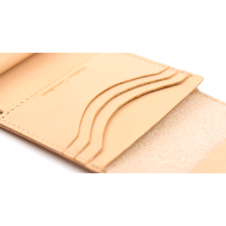 【コンパクトミニ財布】栃木レザーナチュラル NC3771-NTR