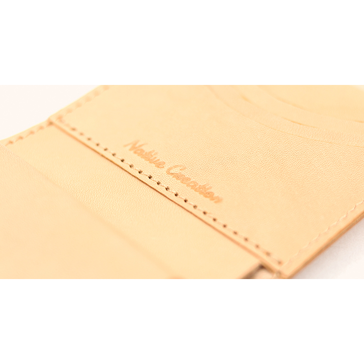 【コンパクトミニ財布】栃木レザーナチュラル NC3771-NTR