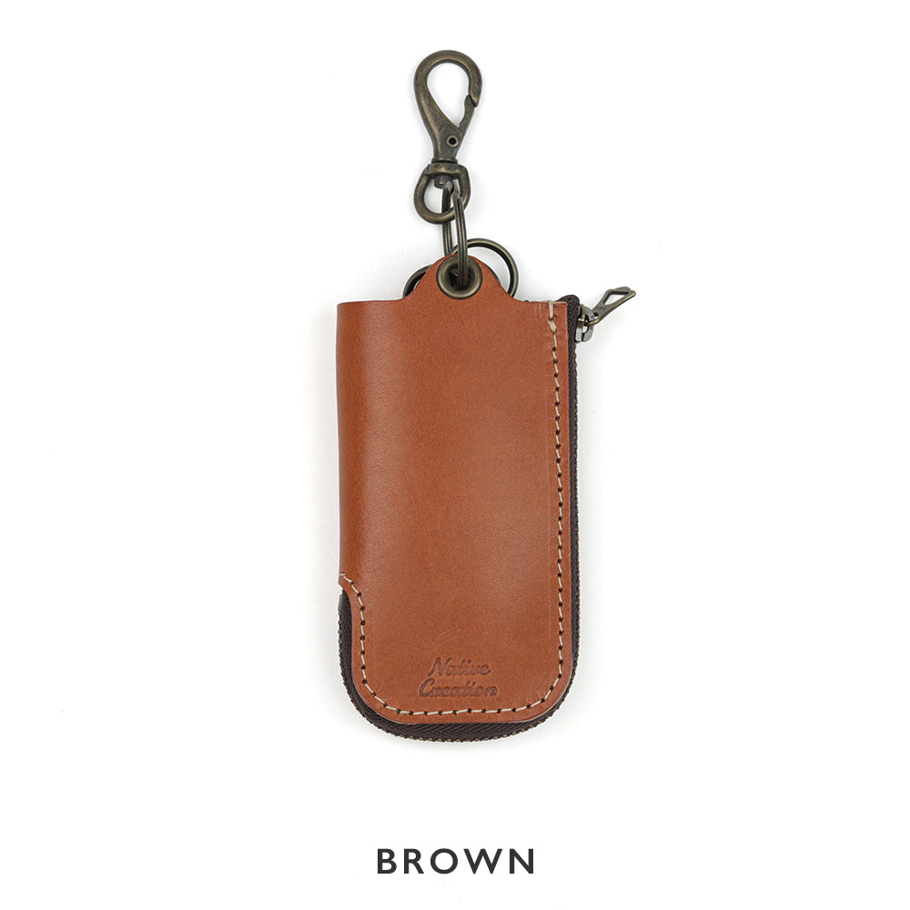 ラウンドファスナーキーケース 栃木レザー NC3779|Native Creation(ネイティブクリエーション)公式オンラインショップ