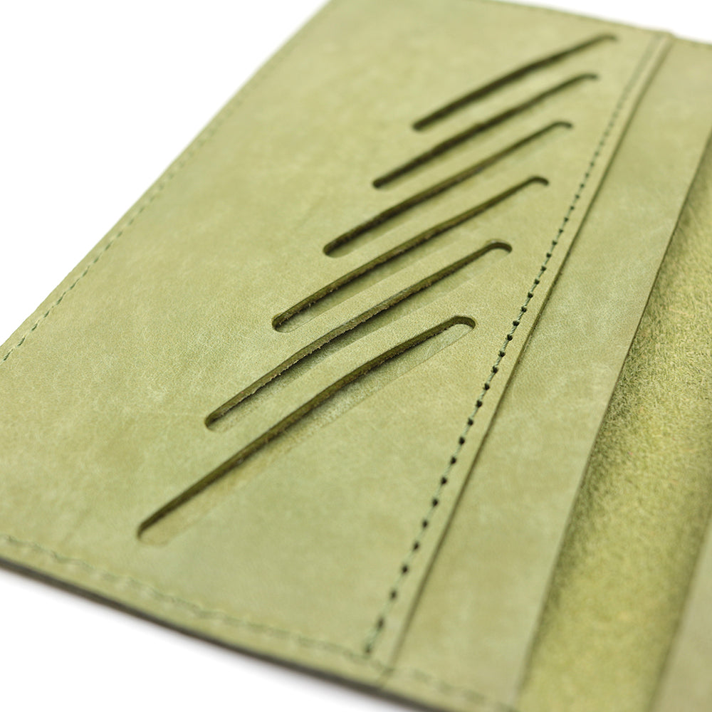 【カード収納に特化した薄型長財布】イタリアンレザーNC3784w