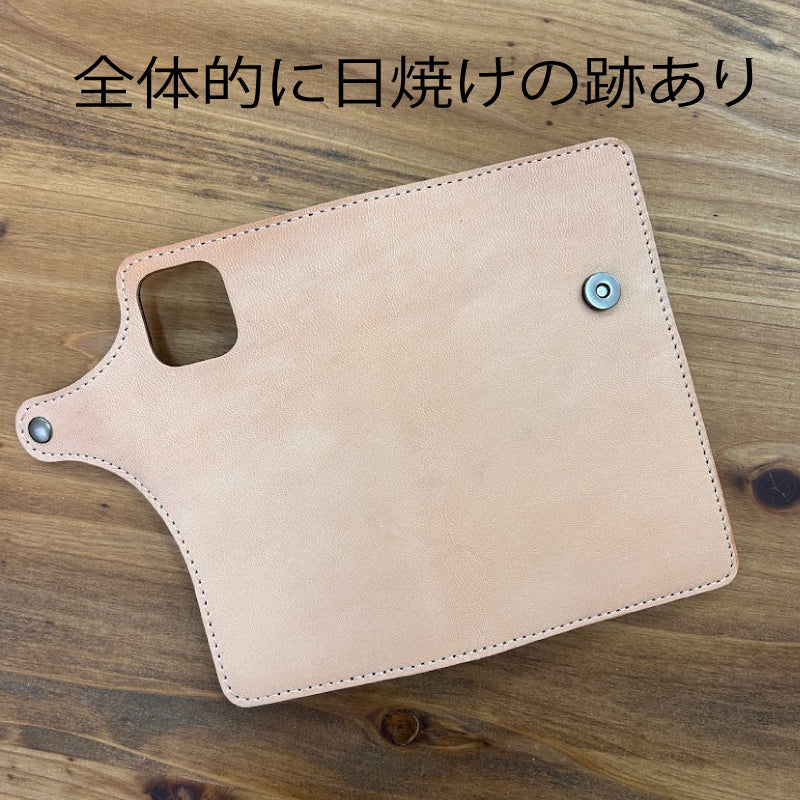 【訳あり品18】iPhone11Pro用ケース 栃木レザー NATURAL nc3922