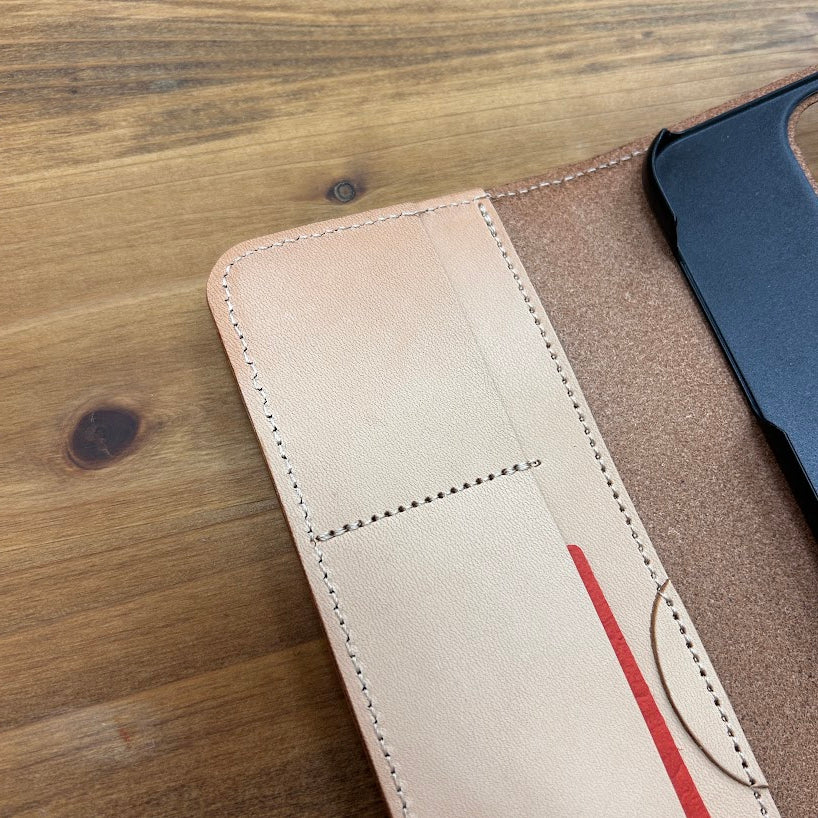 【訳あり品23】iPhone 15 Pro Max用ケース 栃木レザー NATURAL nc3938
