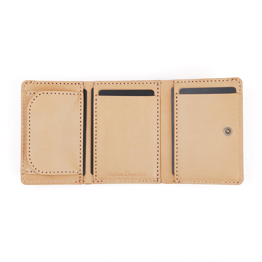 【訳あり品24】 ミニ財布 栃木レザーNATURAL NC3783
