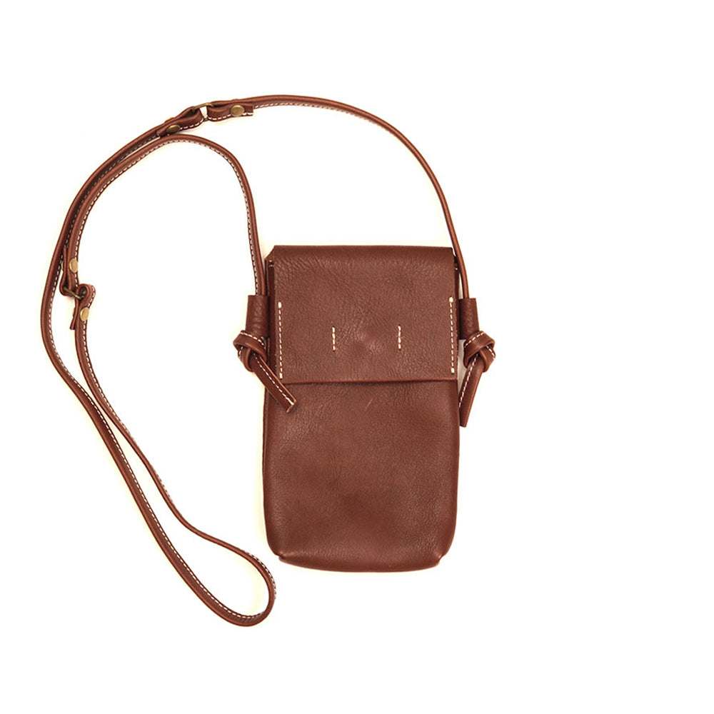 レザーポシェット中サイズ】栃木レザー NC3417V｜Native Creation