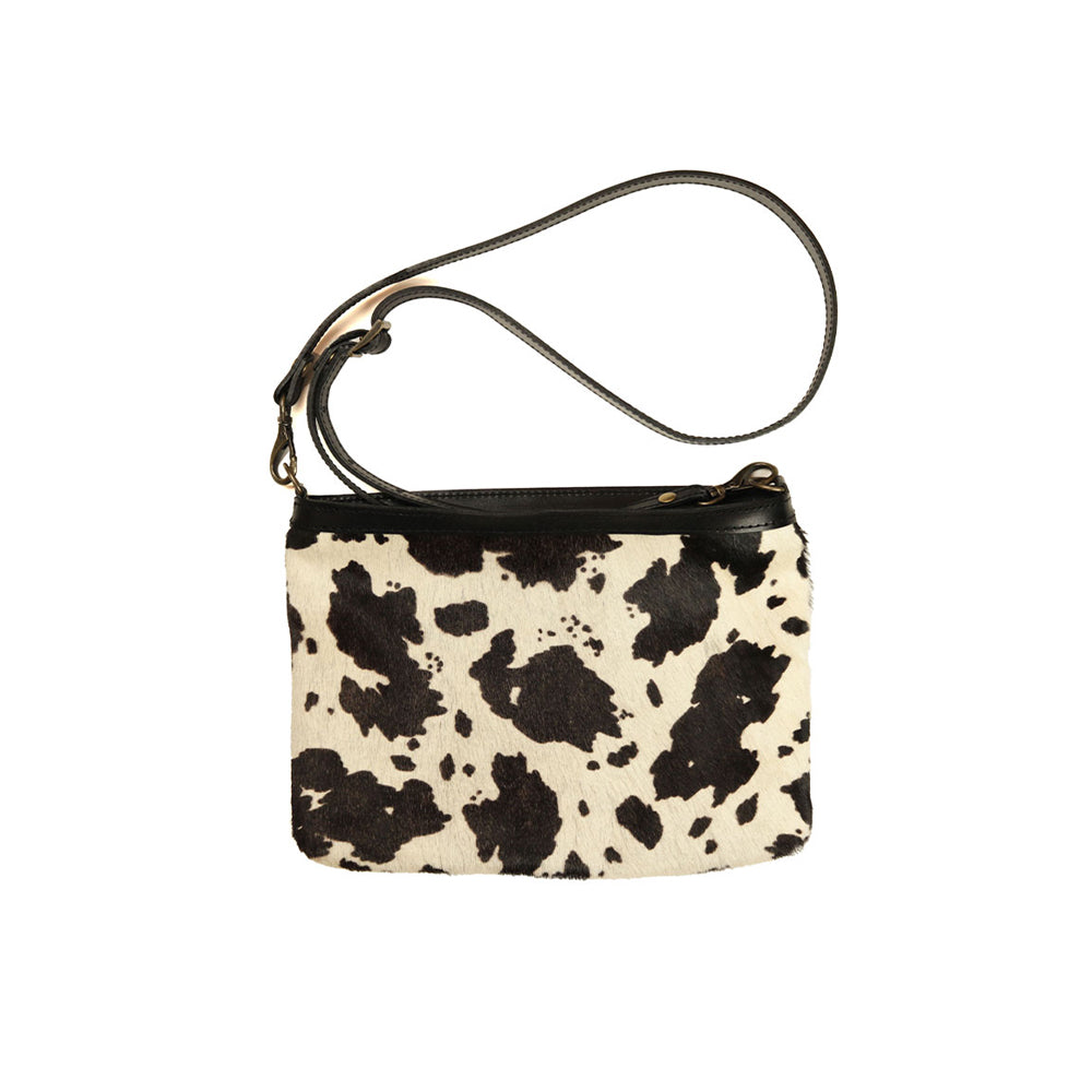 【小サイズ】レザーファー(牛柄)サコッシュ NC3419FC｜Native Creation（ネイティブクリエーション）公式オンラインショップ