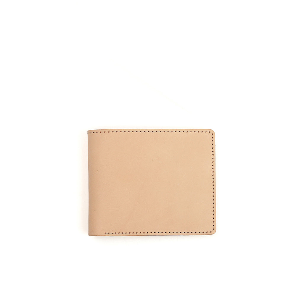 【定番二つ折り財布】栃木レザーナチュラル NC3731-NTR