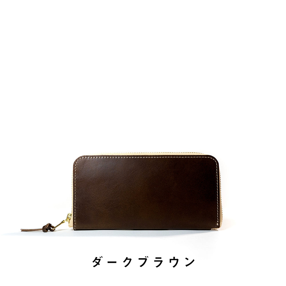 ラウンドファスナー長財布｜イタリアンレザーMUDRA(ムドラ)｜NC3739G