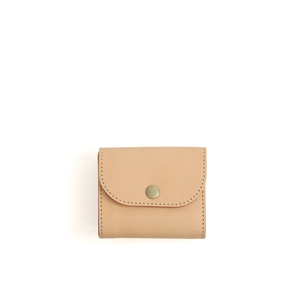小物 3715 コンパクトミニ財布】栃木レザーナチュラル NC3771-NTR｜Native