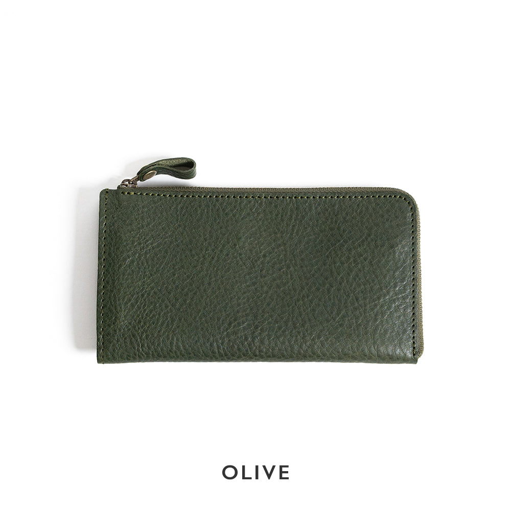 新作早割10%OFF実施中 3/31まで【L字ファスナー長財布】栃木レザー NC3785V