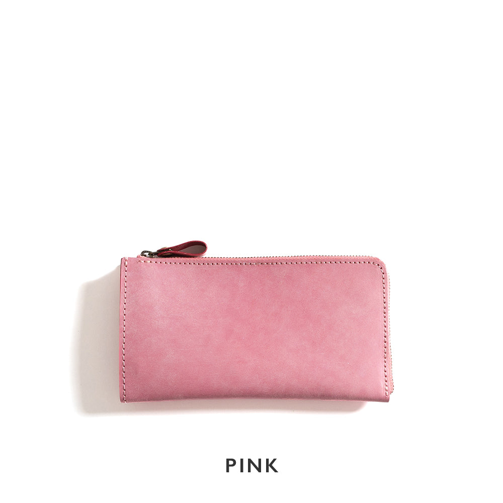 【L字ファスナー長財布】イタリアンレザー NC3785W