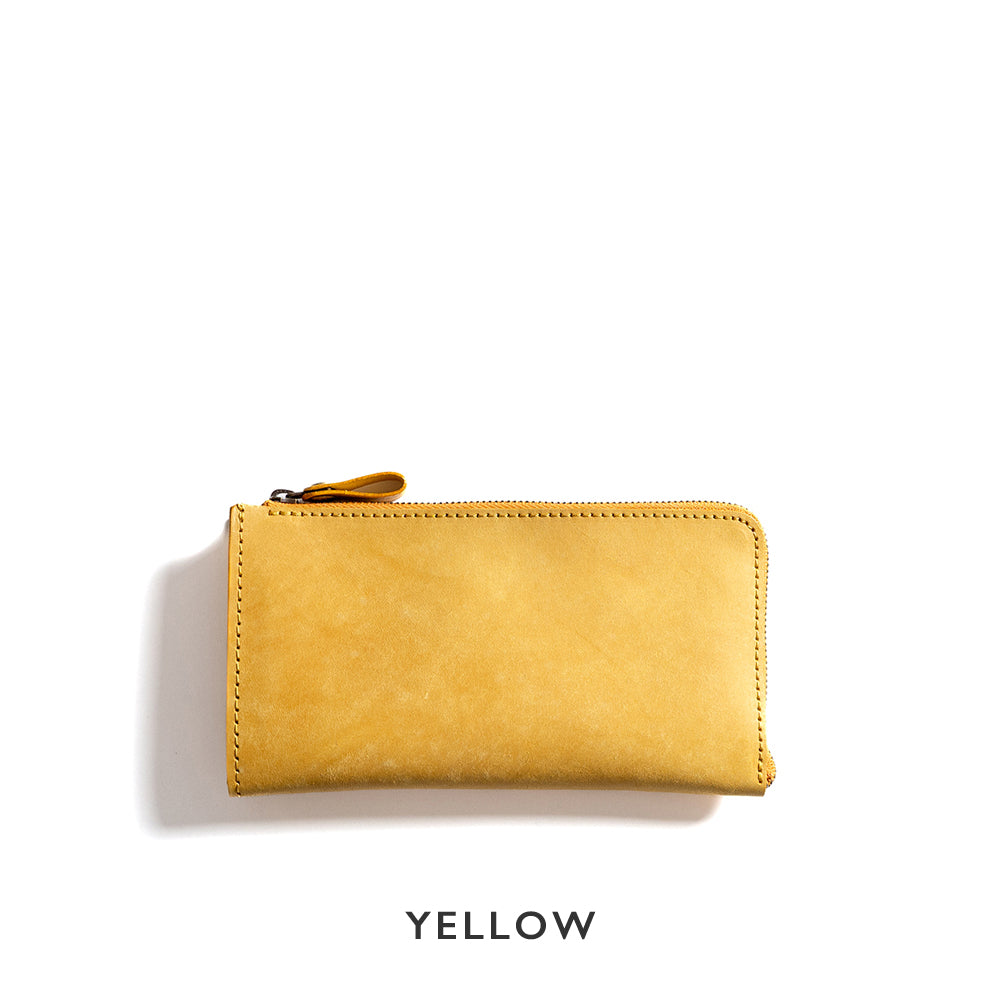 【L字ファスナー長財布】イタリアンレザー NC3785W