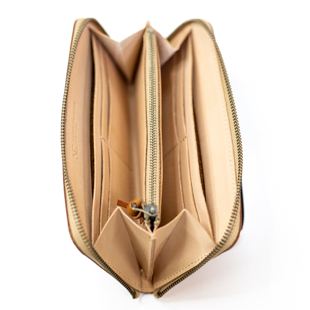 【ラウンドファスナーロングウォレット】栃木レザーNC3739